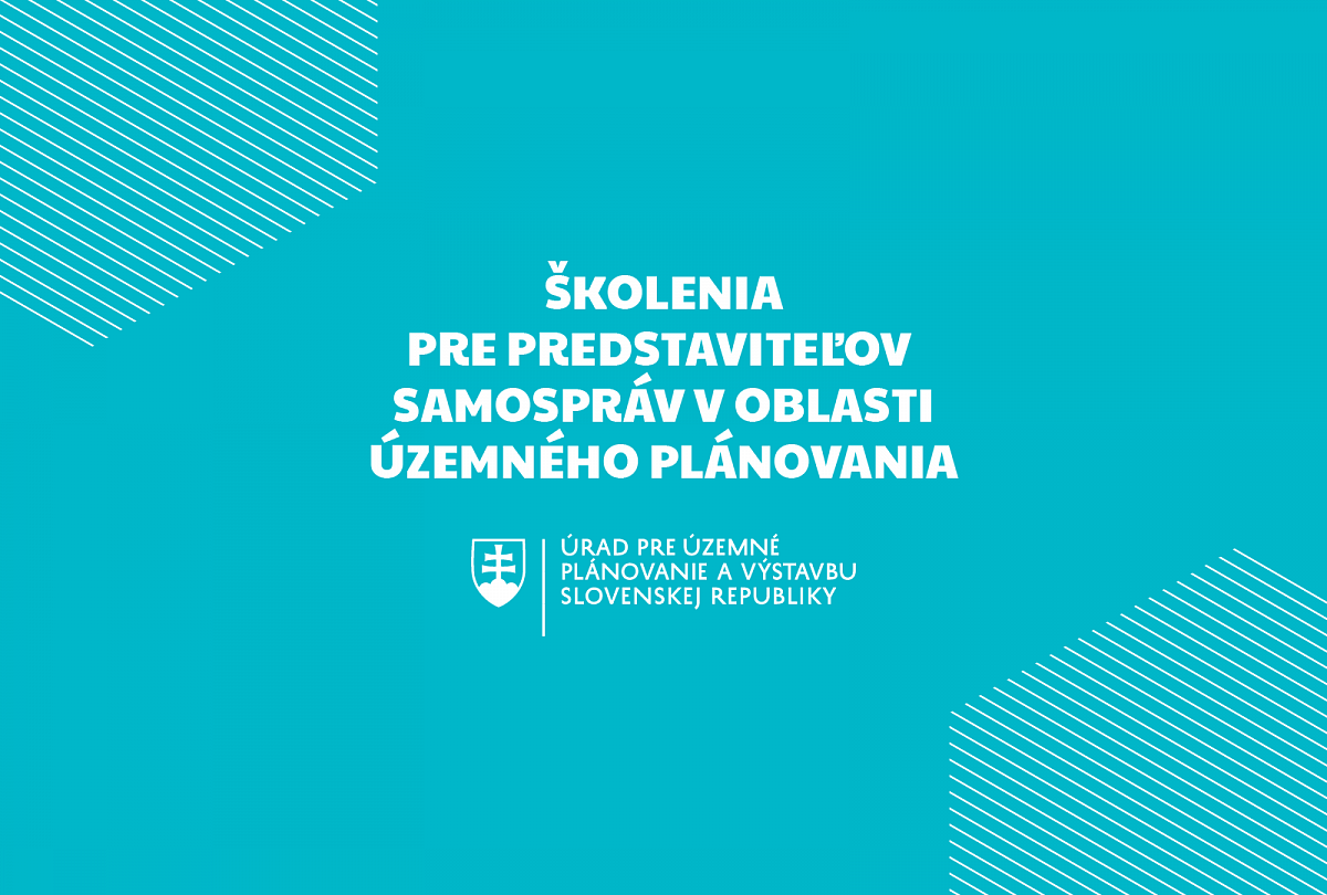 Úrad pre územné plánovanie a výstavbu SR spúšťa spoločne so ZMOS-om školenia pre obce a mestá