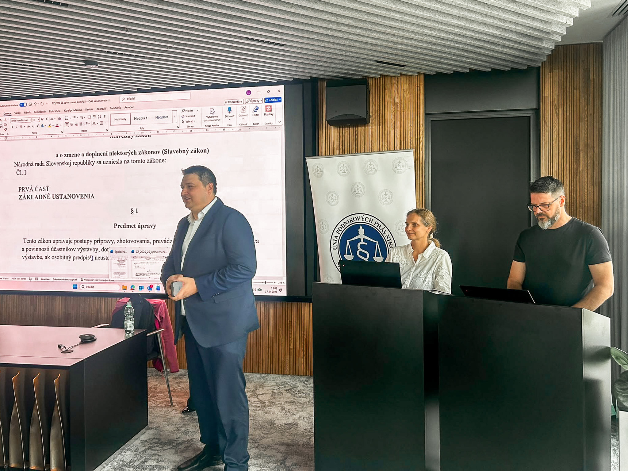 Naši odborníci školili podnikových právnikov z energetických spoločností