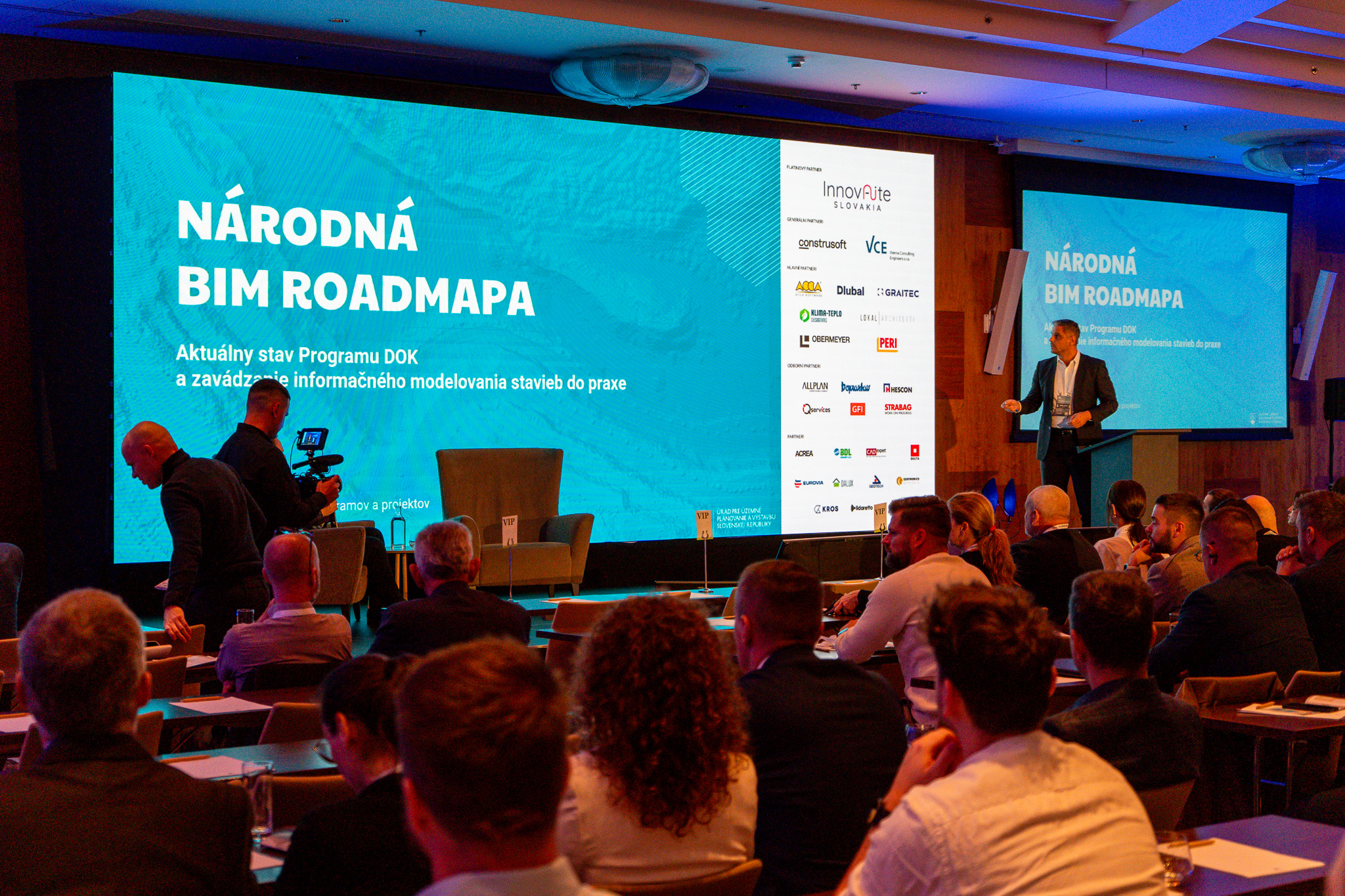 Opäť sme sa zúčastnili Národnej BIM konferencie, predstavili sme počas nej Národnú BIM Roadmapu